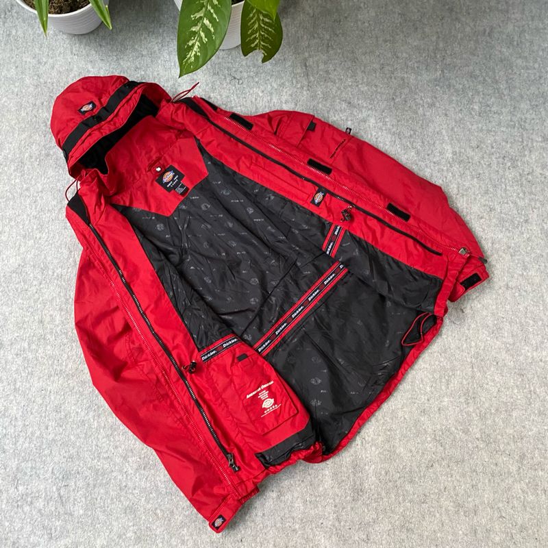 Jacket outdoor parka dickies ECWCS super cakep like new, foto 6