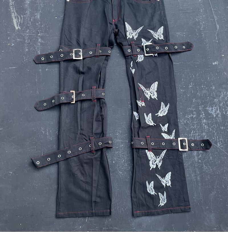 Keystationtheum goth bondage pants, foto 3