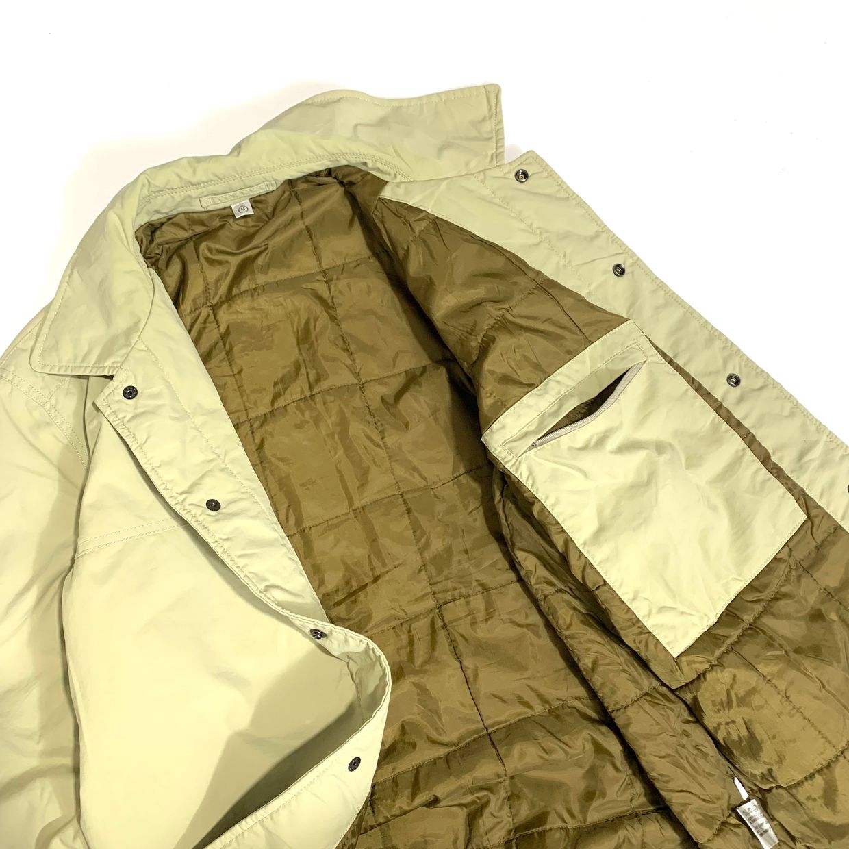 Uniqlo Casual Puffer jacket Pria cream, foto 6