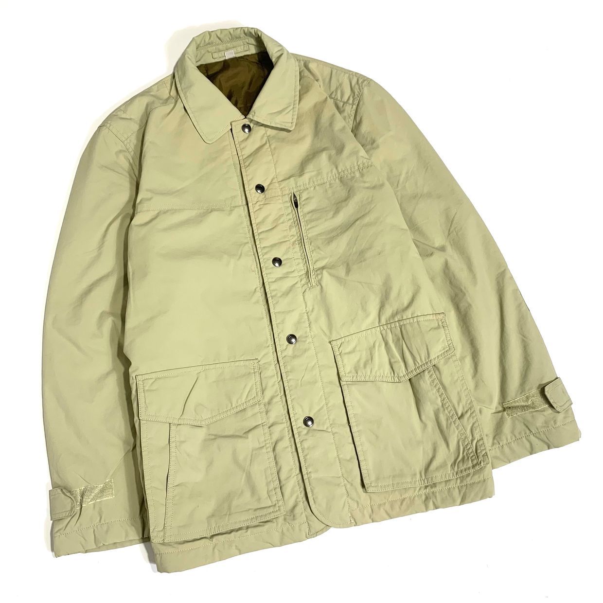 Uniqlo Casual Puffer jacket Pria cream, foto 4