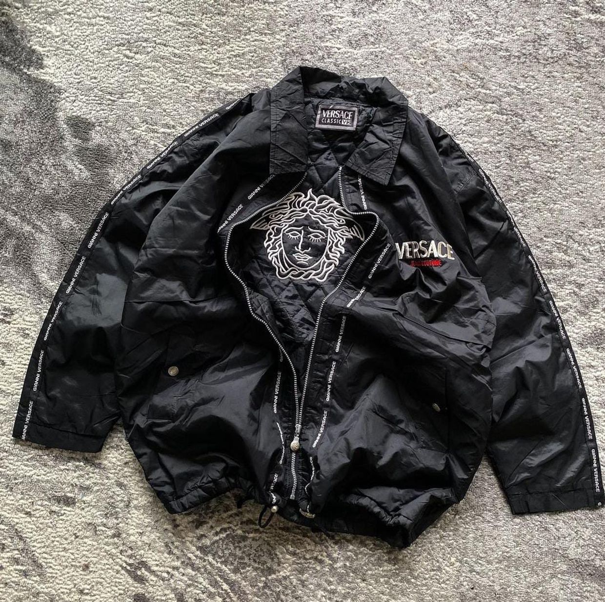 ウォーキング・ランニングウェア 90s Vtg A.VERSACE SetUp Windbreaker y2k 90s Vtg A.VERSACE SetUp Windbreaker y2k Versace Tracksuit | eBay