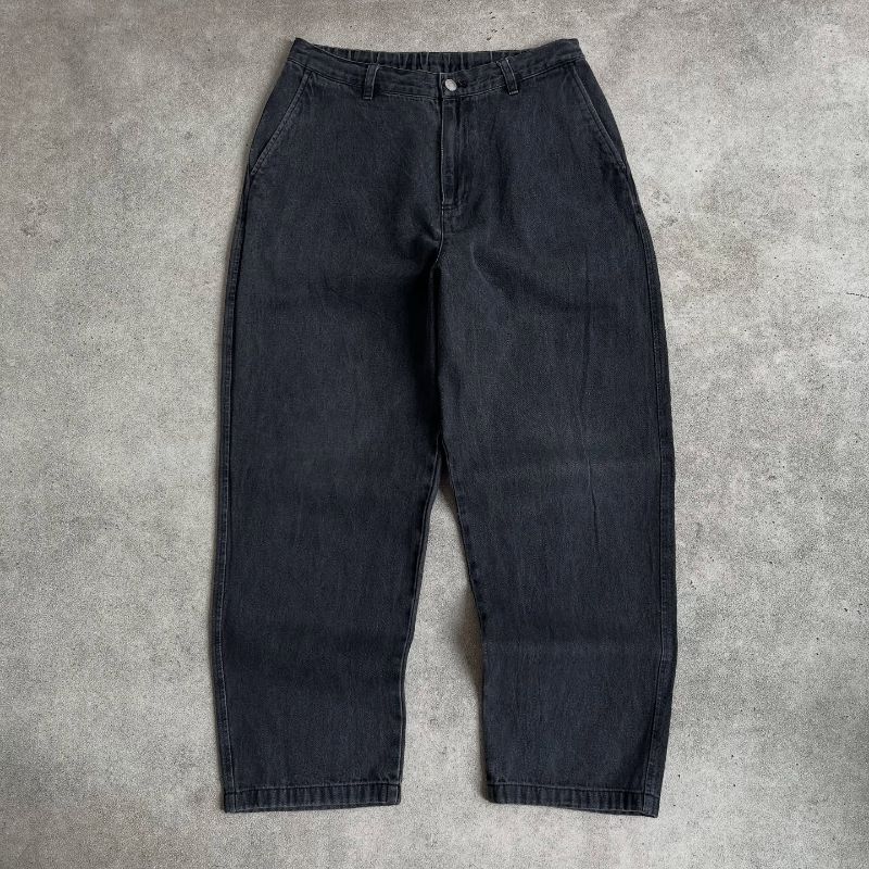 Wego longpants washed grey jeans, Regular Straight Fit, foto 3