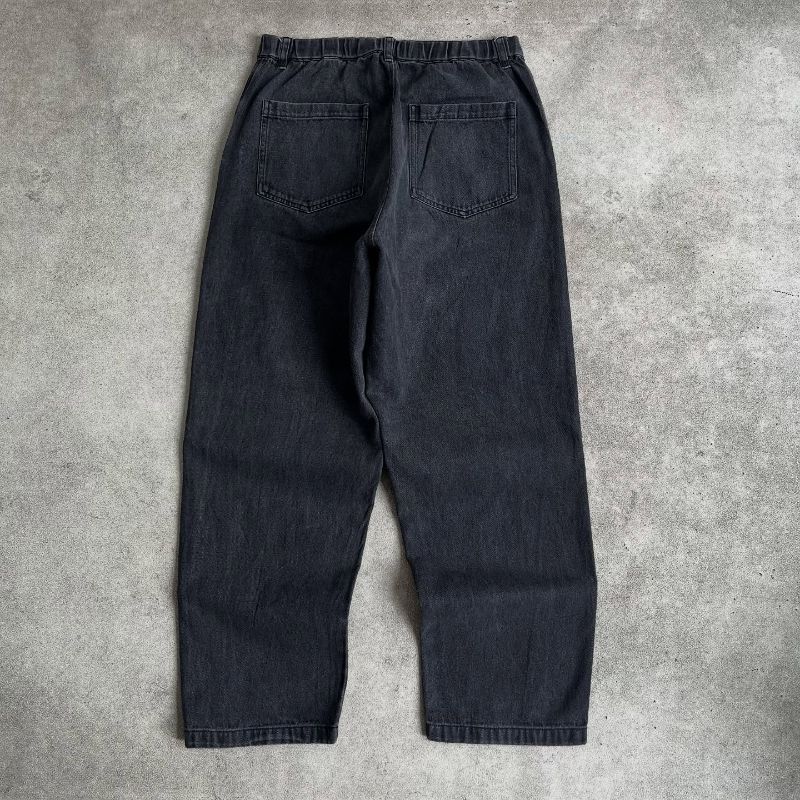 Wego longpants washed grey jeans, Regular Straight Fit, foto 6
