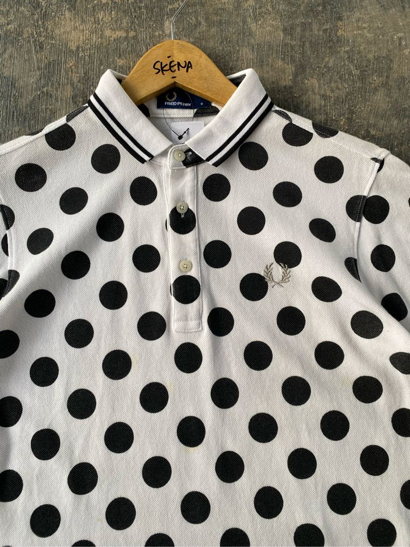 Fred perry poloshirt polkadot, foto 2