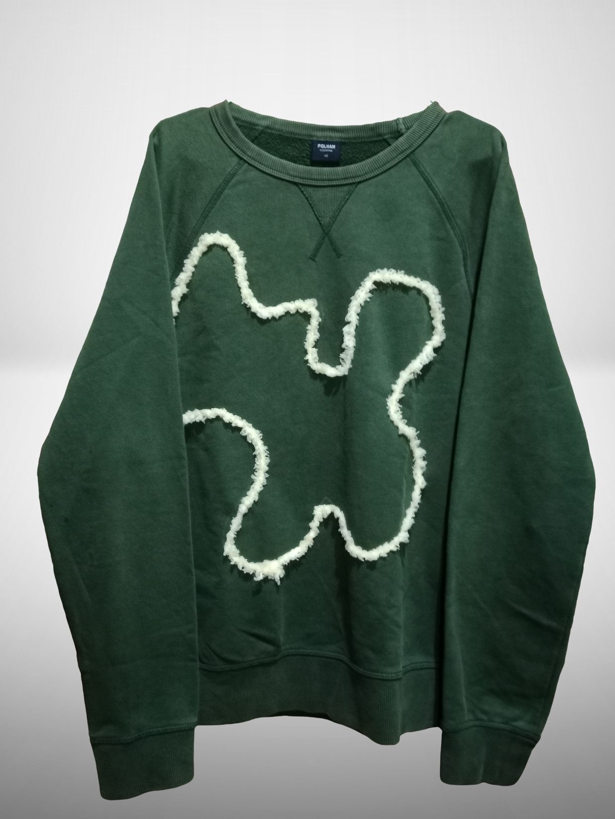 Polham Streetwear Sweater Wanita green