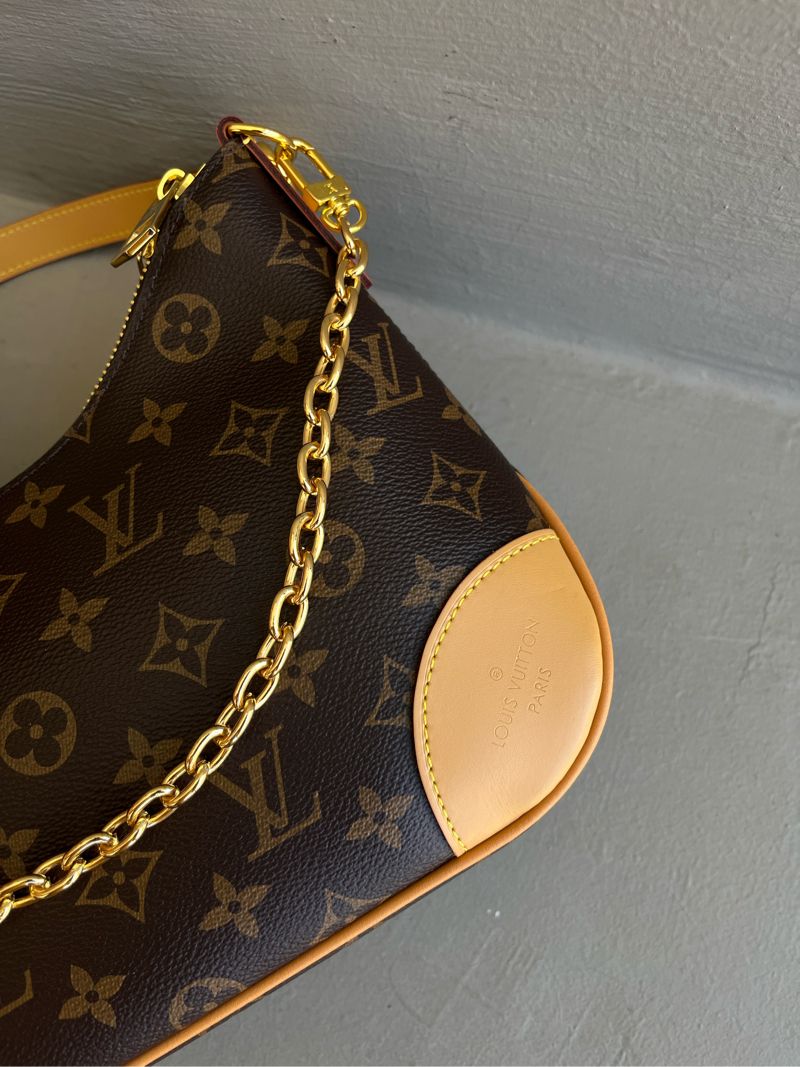 Louis Vuitton Monogram Bologne Shoulder Bag Brown, foto 9