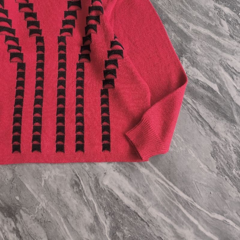 KNIT PATTERN 3D RED, foto 5