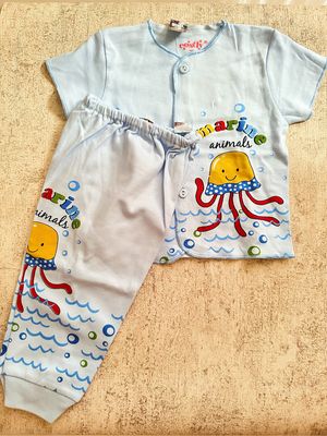 Setelan baju bayi newborn 0-3 bulan merk Costly