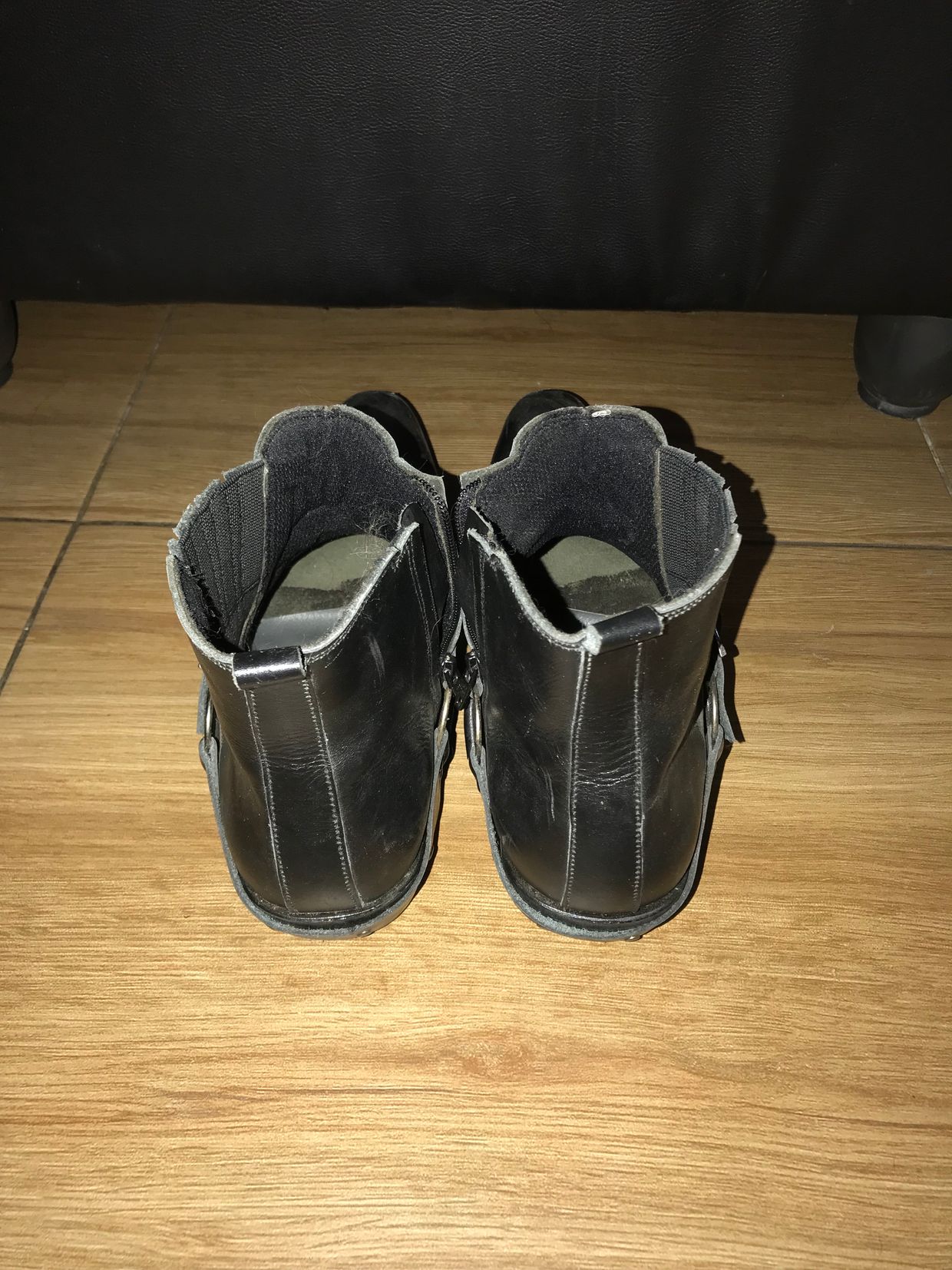Biker Boots Pria black, foto 3