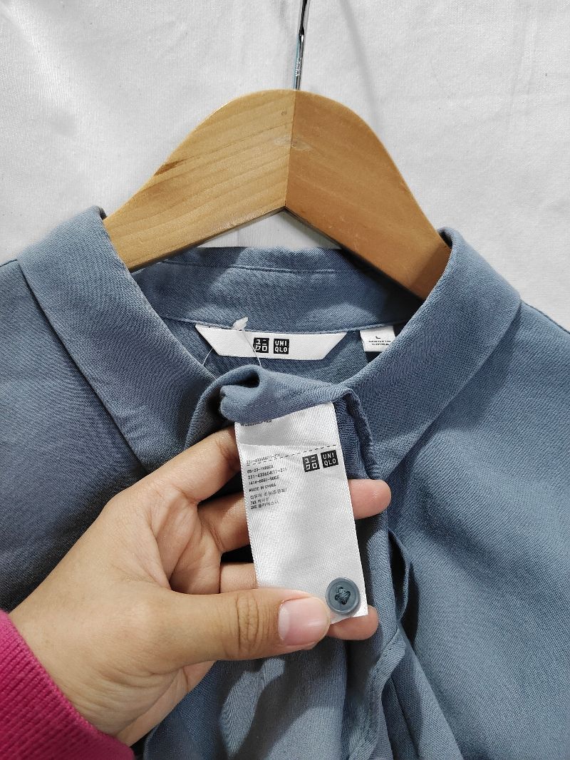 Uniqlo rayon kemeja, foto 4