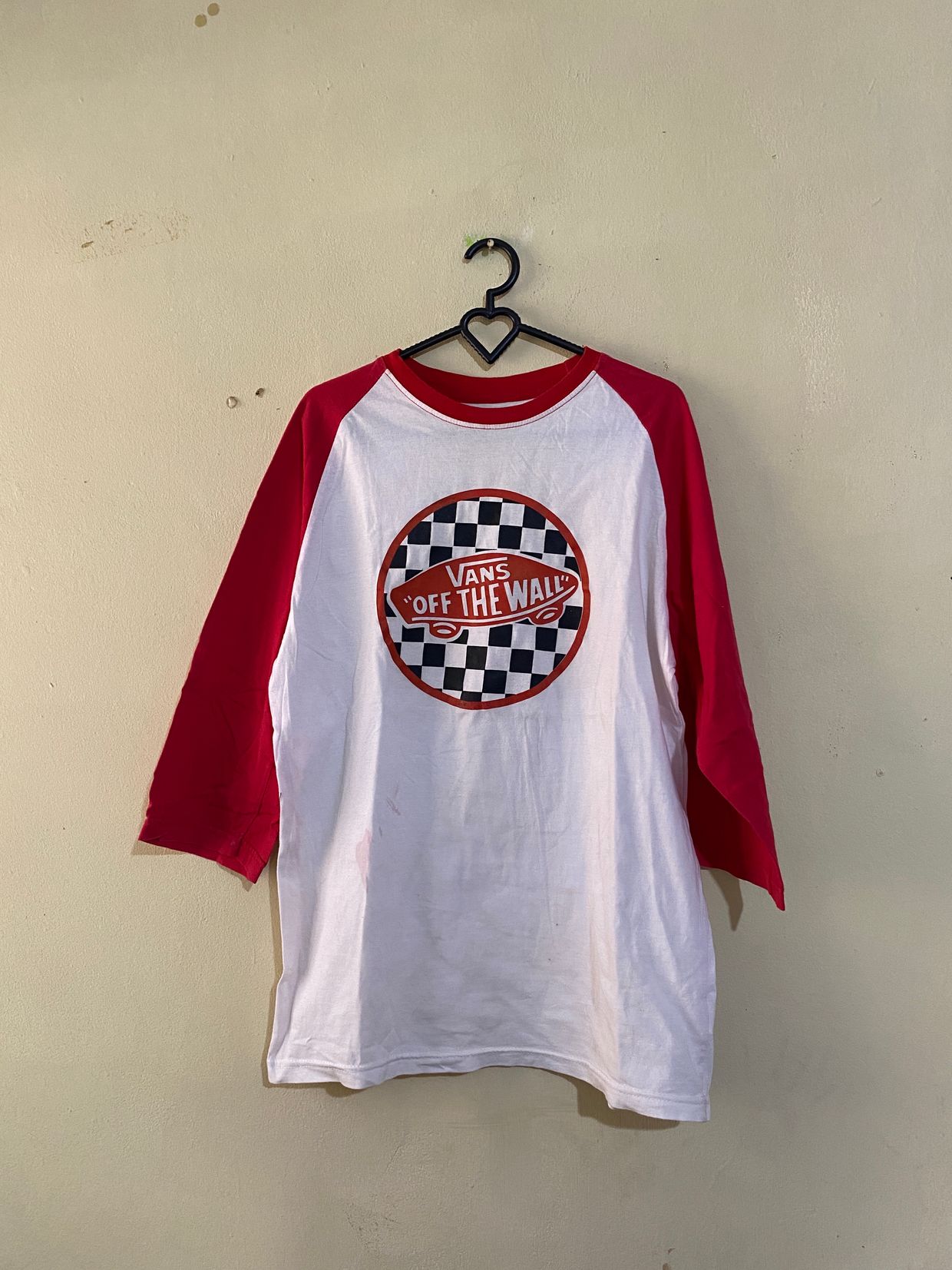 VANS Futurist T-shirt Pria white red
