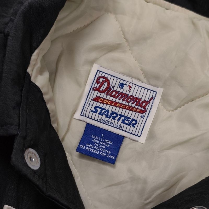 Vintage 90s Starter x Chicago White Sox Varsity Jacket, foto 7