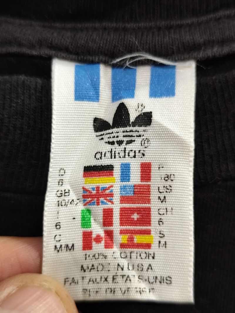 Vintage Adidas Stripes Tshirt, foto 3