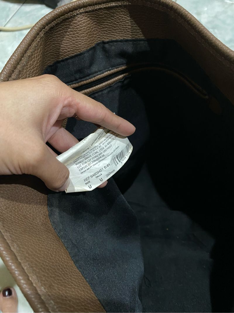 MNG Touch Hobo Bag Brown Kulas, foto 4
