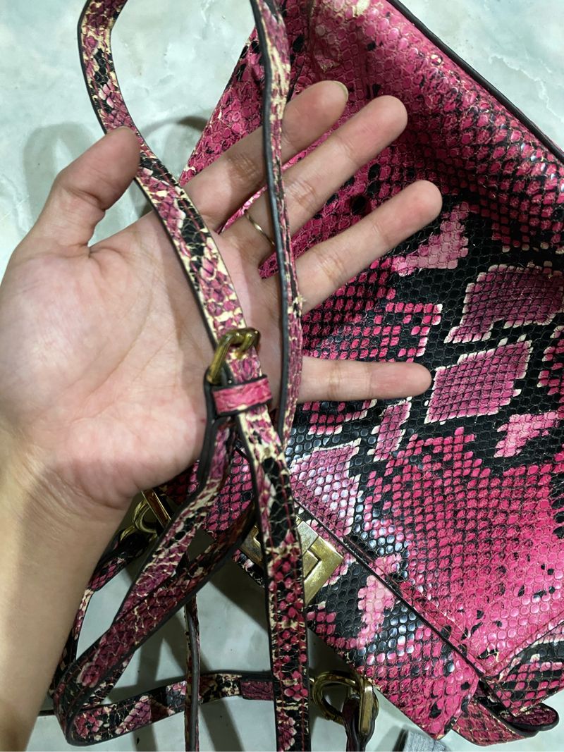 Fendi Mini Python Pink Peekaboo, foto 7