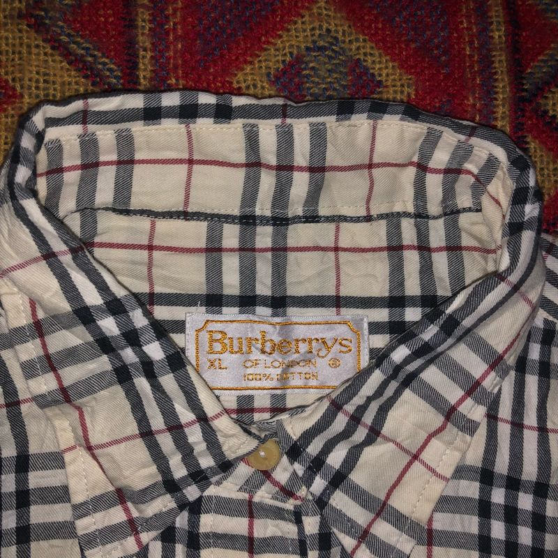 Kemeja Burberry novacheck, foto 4