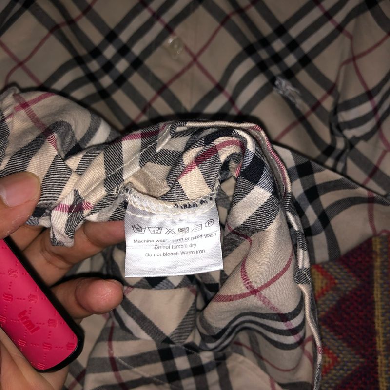 Kemeja burberry novacheck, foto 4