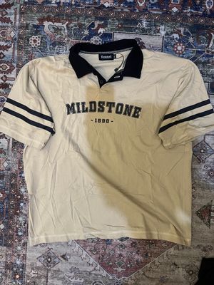 Casual Indie T-shirt Pria cream tan