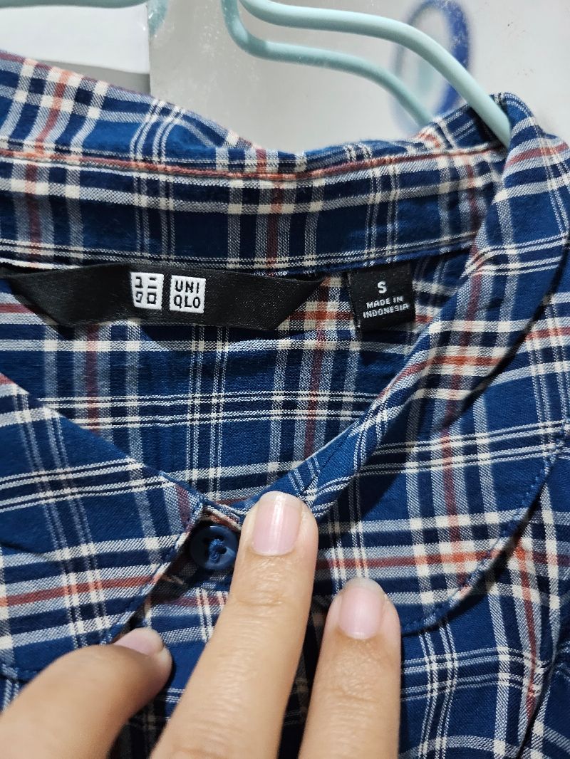 Kemeja blouse uniqlo, foto 2
