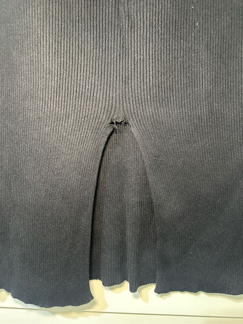 this is april | basic midi knitted skirt (black), foto 3