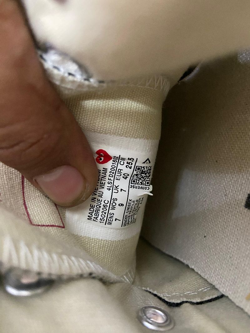 converse chuck tylor x CDG, foto 7