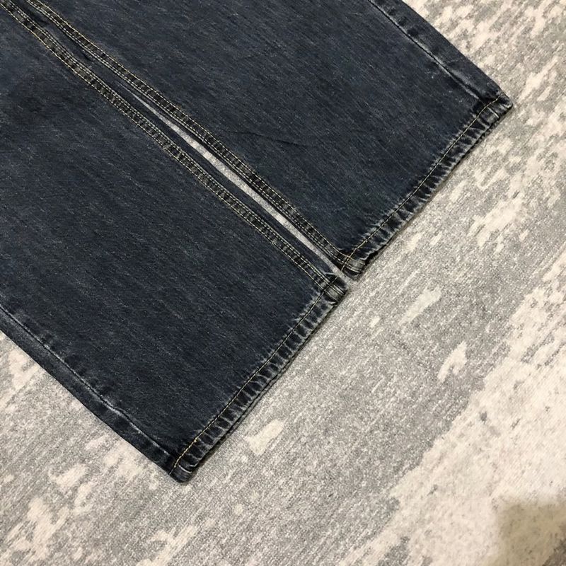 Dark blue retro washed baggy jeans, foto 10
