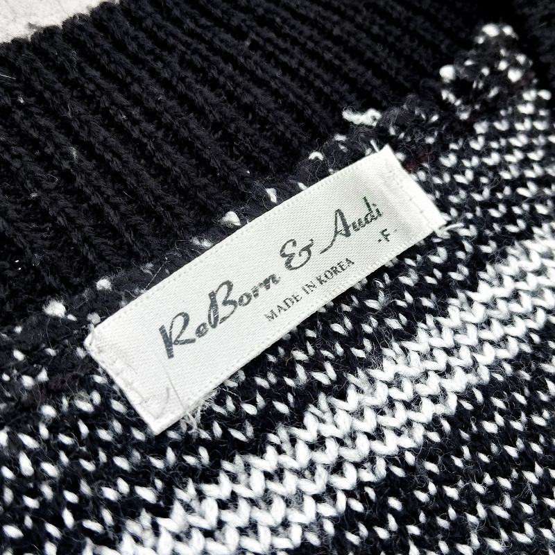Knitwear V Neck Oversize Reborn, foto 3