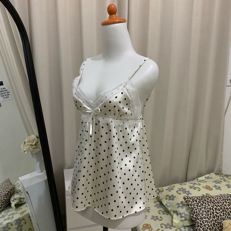Silk Polkadot Tanktop, foto 4