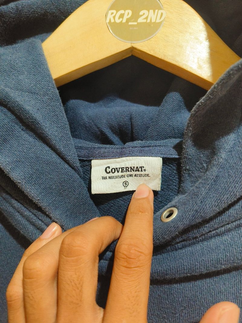 pull over hoodie covernat logo C, foto 3