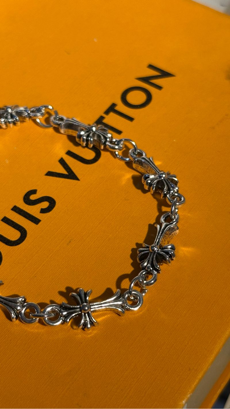 Bracelet chrome heart, foto 5