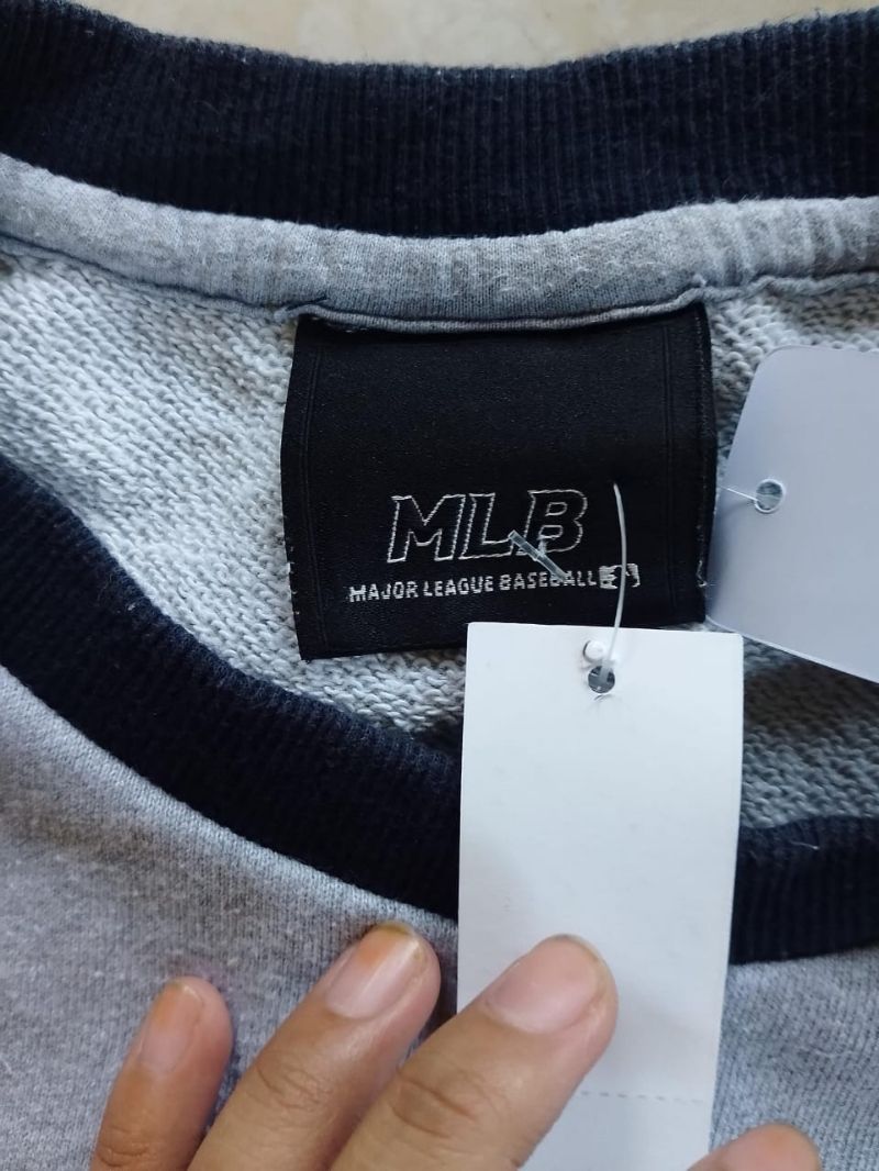 Crewneck MLB indians bordir, foto 4