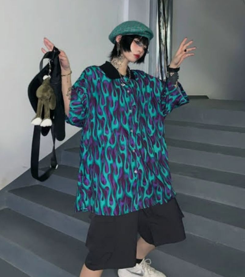 Flame shirts max soul oversize, foto 2