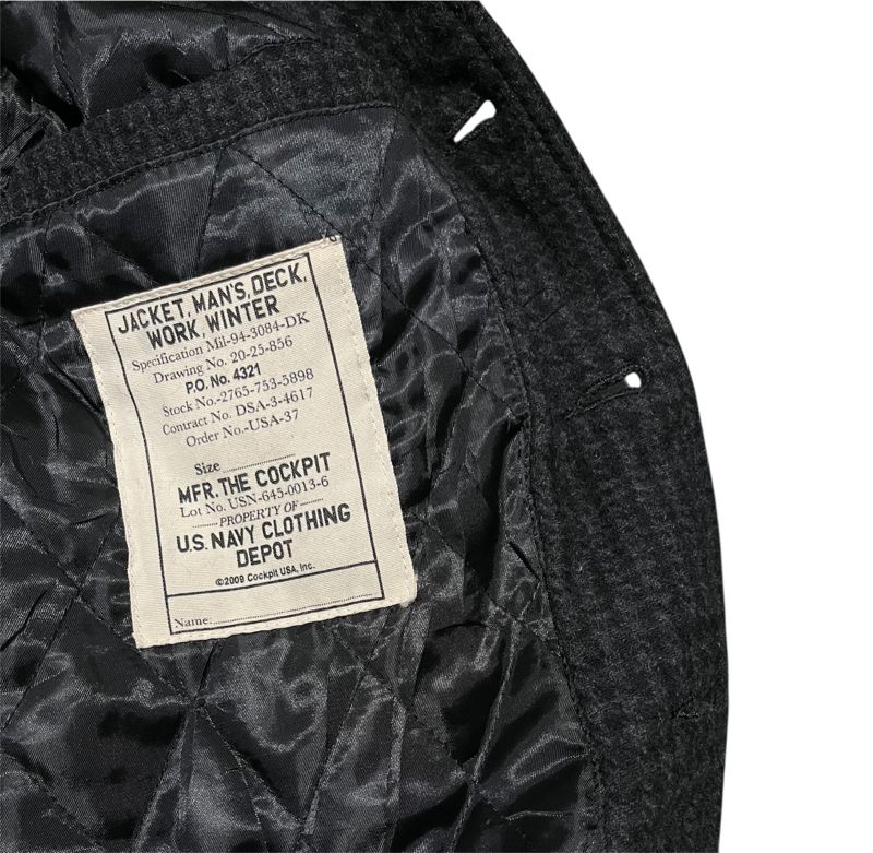 2009 the Cockpit Mil-94 Wool Flight Jacket, foto 4