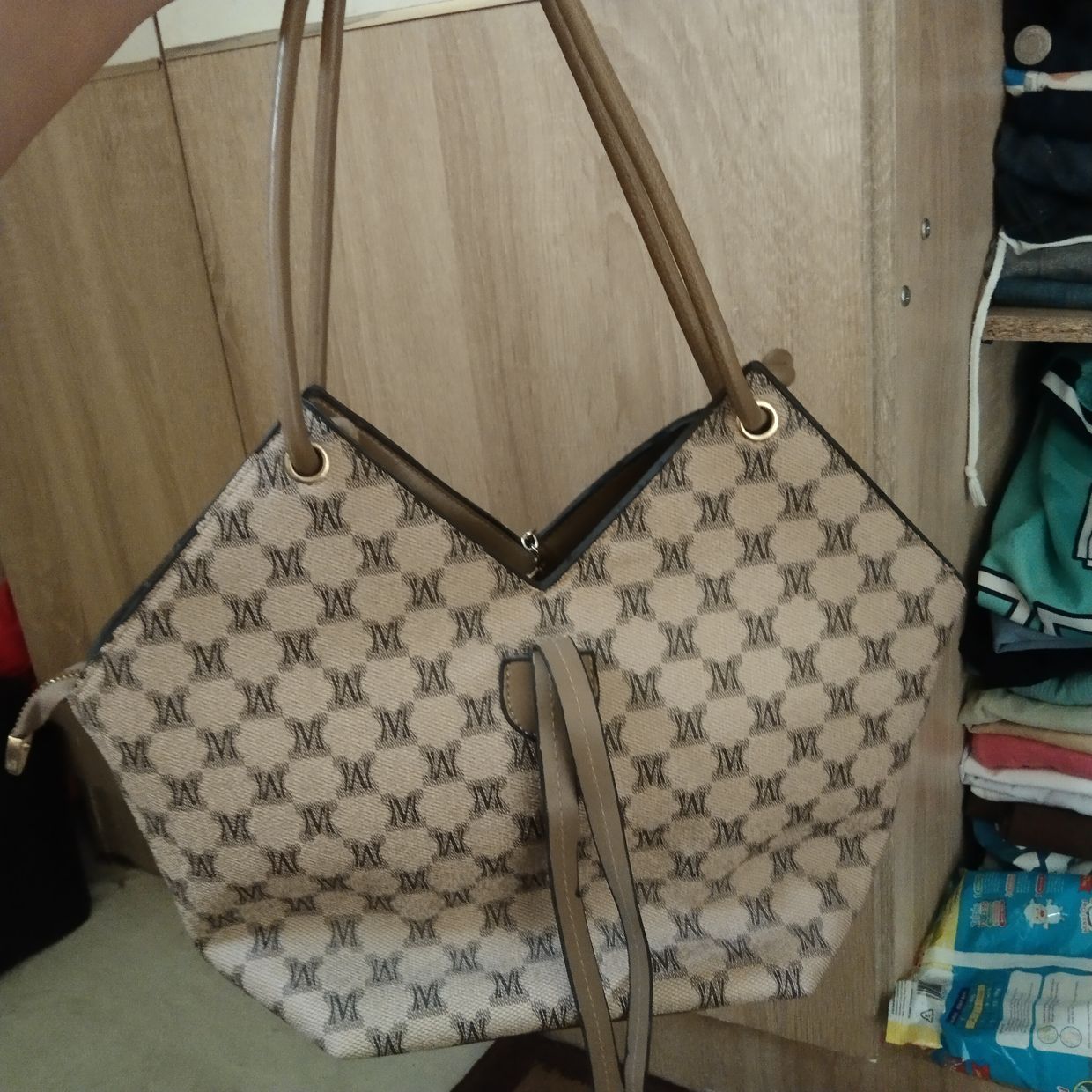 #FR2 Casual Tas dompet Wanita brown