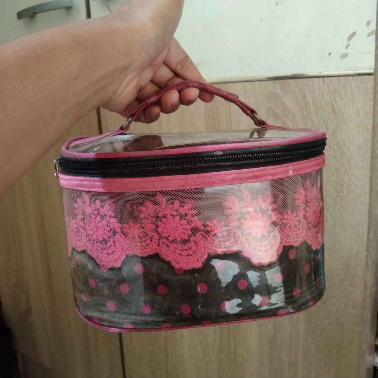 Elizabeth Avant Garde Makeup bag Wanita pink