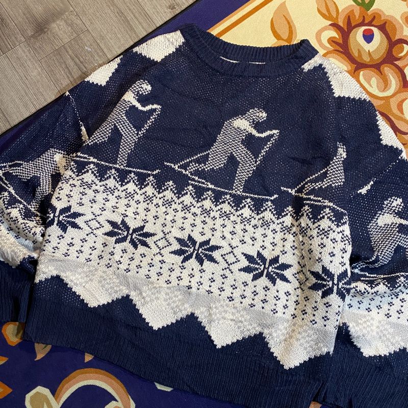 Vintage Knit Ski Graphic, foto 3