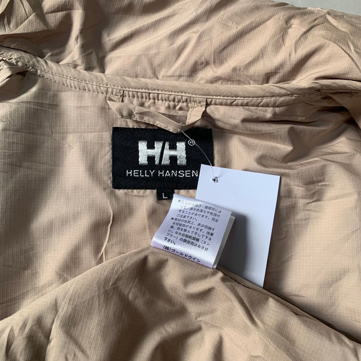 Helly Hansen Vintage Y2K Windbreaker Pria tan, foto 8
