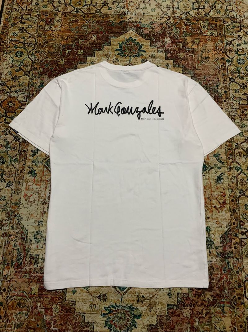 Tshirt Mark Gonzales White, foto 2