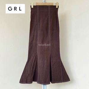 Mermaid Brown Skirt GRL
