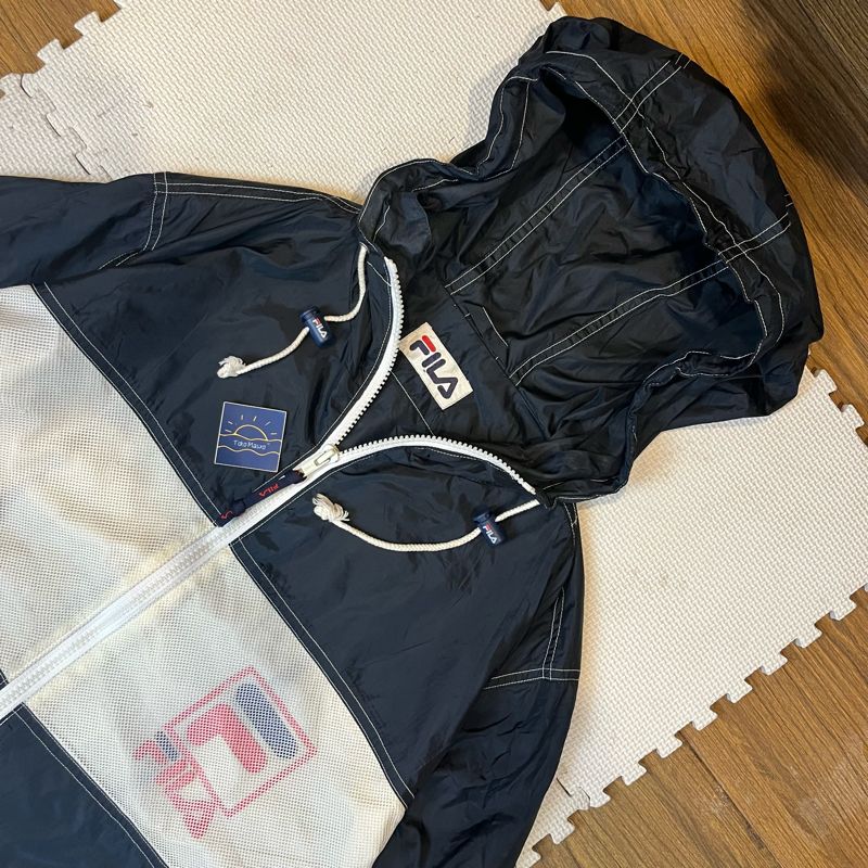 Fila Windbreaker Running Jacket Big Logo Hooded, foto 5