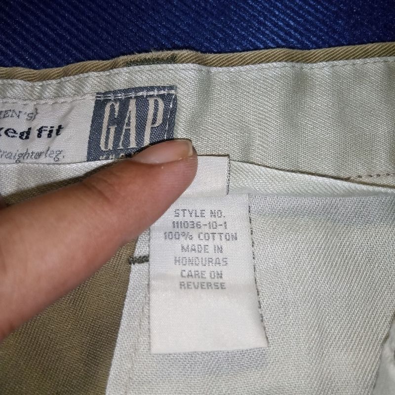 Celana Pendek Chinos Khaki GAP, foto 6