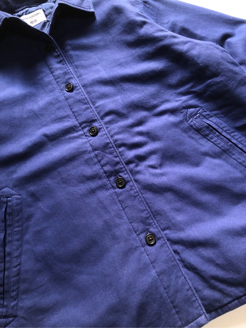 Uniqlo Vintage Work jacket Pria navy, foto 9