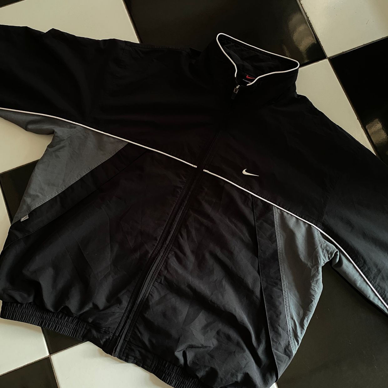 Nike Vintage Y2K Windbreaker Pria black