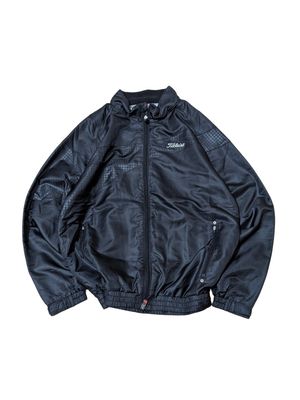 Fitleist Windbreaker jacket black full Zipper unisex
