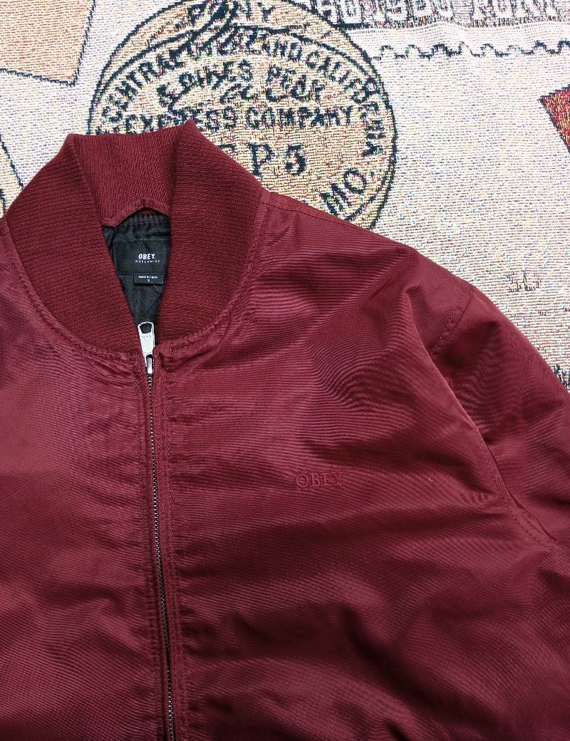Vintage Bomber Obey like new, foto 2
