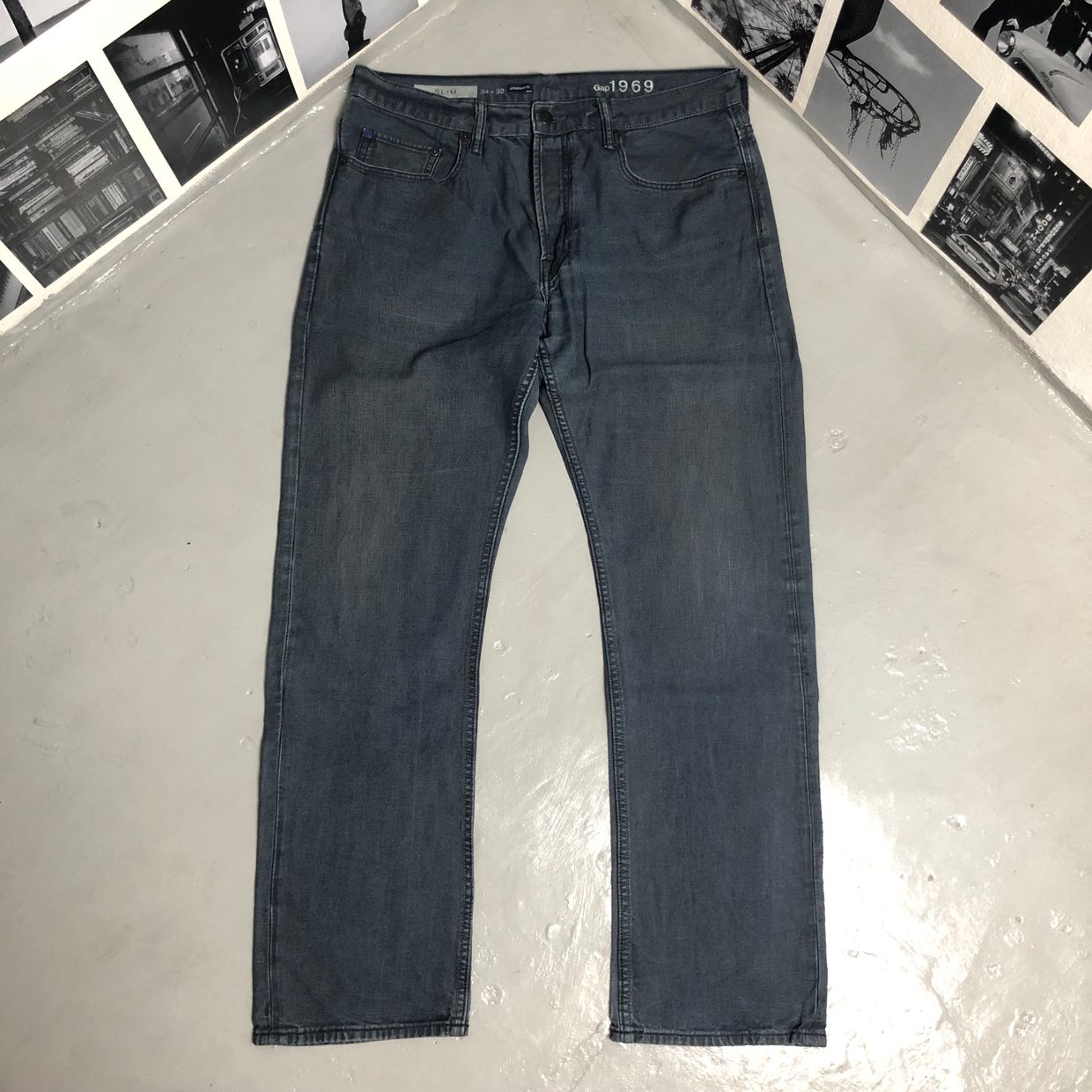 GAP Vintage Jeans Pria blue, foto 2