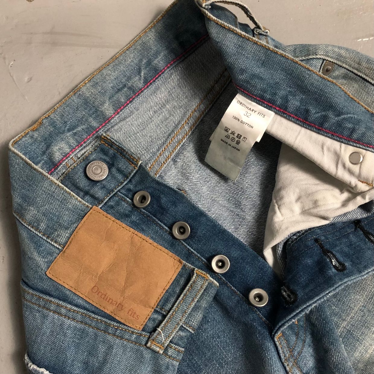 Vintage Jeans Pria blue, foto 3