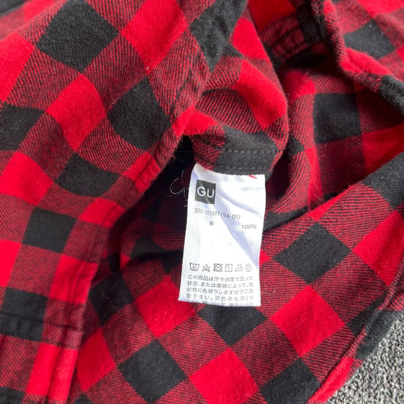 GU Shirt Flannel Shirt, foto 7