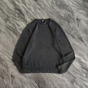 KNIT SWEATER UNIQLO BASIC SMOKE GRAY