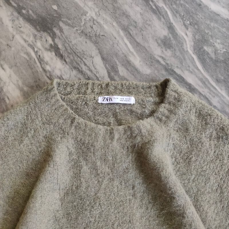 KNIT SWEATER ZARA BASIC, foto 5